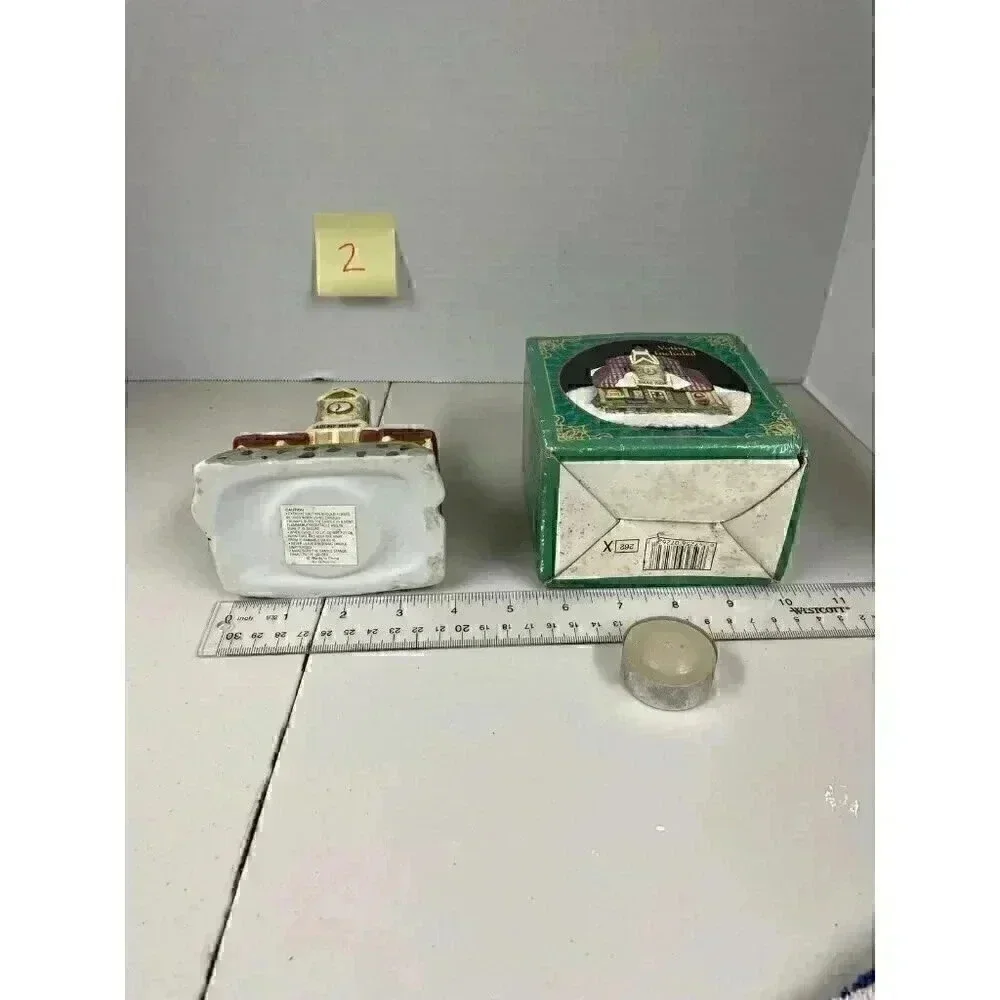 Giftco Inc Ceramic Train Station Votive Candle Holder